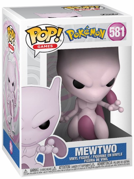 Funko POP #581 Pokemon Mewtwo Figure